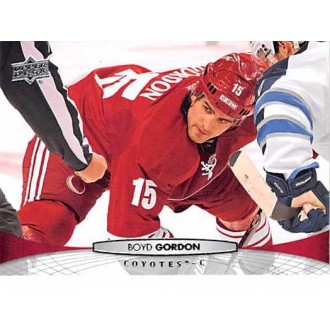 Řadové karty - Gordon Boyd - 2011-12 Upper Deck No.313