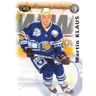 Extraliga OFS - Klaus Martin - 2003-04 OFS No.388
