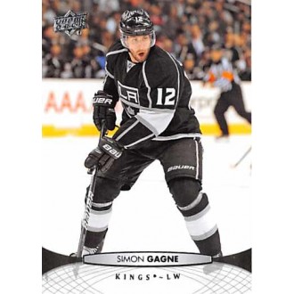 Řadové karty - Gagne Simon - 2011-12 Upper Deck No.369