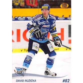 Extraliga OFS - Růžička David - 2010-11 OFS No.383