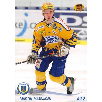 Extraliga OFS - Matějíček Martin - 2010-11 OFS No.400