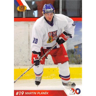 Extraliga OFS - Pláněk Martin - 2010-11 OFS Reprezentace ČR-20 No.15