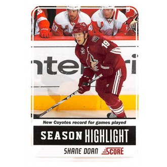 Paralelní karty - Doan Shane - 2011-12 Score Glossy No.20