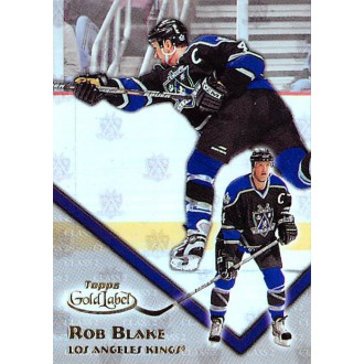 Paralelní karty - Blake Rob - 2000-01 Topps Gold Label Class 2 No.72