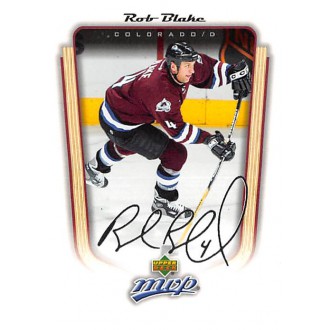 Řadové karty - Blake Rob - 2005-06 MVP No.98