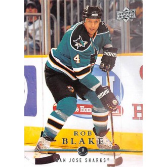 Řadové karty - Blake Rob - 2008-09 Upper Deck No.413