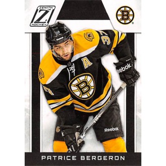 Řadové karty - Bergeron Patrice - 2010-11 Zenith No.7