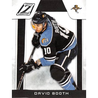 Řadové karty - Booth David - 2010-11 Zenith No.65