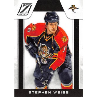 Řadové karty - Weiss Stephen - 2010-11 Zenith No.91