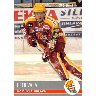Extraliga OFS - Vala Petr - 2004-05 OFS No.20
