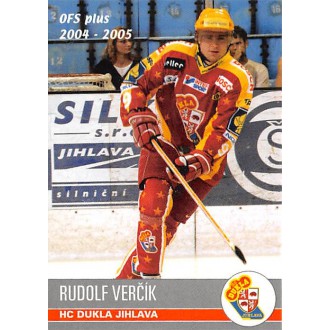 Extraliga OFS - Verčík Rudolf - 2004-05 OFS No.21