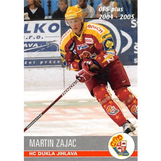 Extraliga OFS - Zajac Martin - 2004-05 OFS No.22