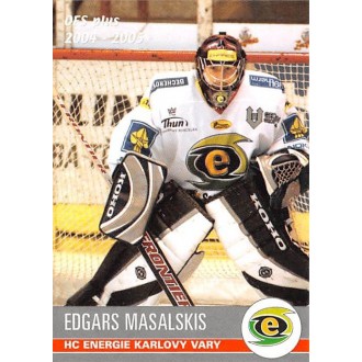 Extraliga OFS - Masalskis Edgard - 2004-05 OFS No.29