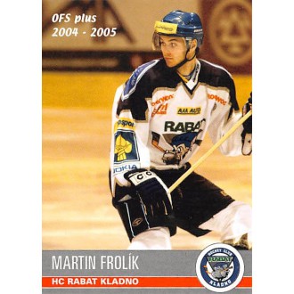 Extraliga OFS - Frolík Martin - 2004-05 OFS No.50