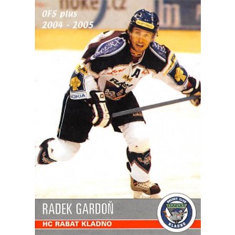 Extraliga OFS - Gardoň Radek - 2004-05 OFS No.52