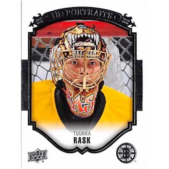 Insertní karty - Rask Tuukka - 2015-16 Upper Deck UD Portraits No.P11