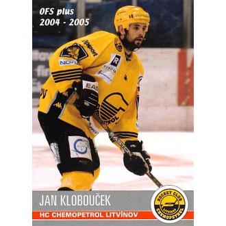 Extraliga OFS - Klobouček Jan - 2004-05 OFS No.96