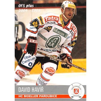 Extraliga OFS - Havíř David - 2004-05 OFS No.116