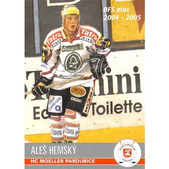 Extraliga OFS - Hemský Aleš - 2004-05 OFS No.134