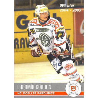 Extraliga OFS - Korhoň Lubomír - 2004-05 OFS No.136