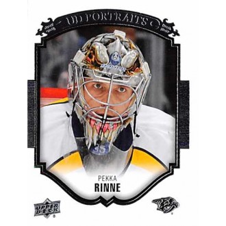 Insertní karty - Rinne Pekka - 2015-16 Upper Deck UD Portraits No.P17