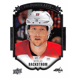 Insertní karty - Backstrom Nicklas - 2015-16 Upper Deck UD Portraits No.P19