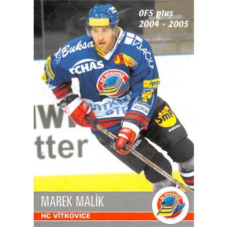 Extraliga OFS - Malík Marek - 2004-05 OFS No.233