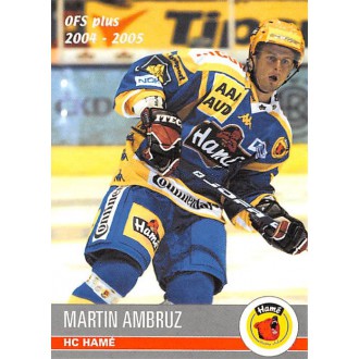 Extraliga OFS - Ambruz Martin - 2004-05 OFS No.270