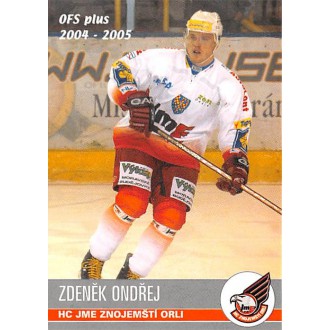 Extraliga OFS - Ondřej Zdeněk - 2004-05 OFS No.298