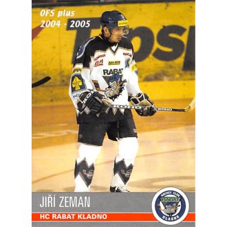 Extraliga OFS - Zeman Jiří - 2004-05 OFS No.328