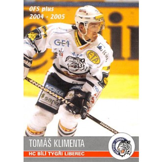 Extraliga OFS - Klimenta Tomáš - 2004-05 OFS No.338