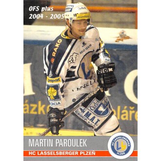 Extraliga OFS - Paroulek Martin - 2004-05 OFS No.346