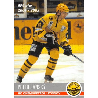 Extraliga OFS - Jánský Peter - 2004-05 OFS No.388