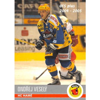 Extraliga OFS - Veselý Ondřej - 2004-05 OFS No.400