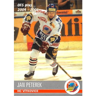 Extraliga OFS - Peterek Jan - 2004-05 OFS No.411