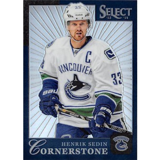 Insertní karty - Sedin Henrik - 2013-14 Select Cornerstone Prizms No.C17