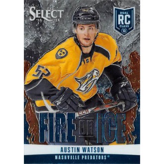 Insertní karty - Watson Austin - 2013-14 Select Fire on Ice Rookies No.FR24