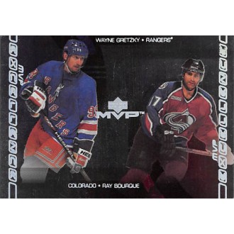 Insertní karty - Gretzky Wayne, Bourque Ray - 2000-01 MVP Excellence No.ME10
