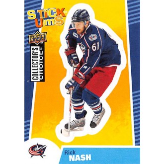 Insertní karty - Nash Rick - 2009-10 Collectors Choice Stick-Ums No.SU9