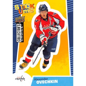 Insertní karty - Ovechkin Alexander - 2009-10 Collectors Choice Stick-Ums No.SU29