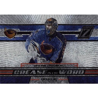 Insertní karty - Pavelec Ondřej - 2010-11 Zenith Crease Is The Word No.9