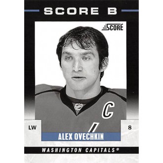 Insertní karty - Ovechkin Alexander - 2011-12 Score B No.5