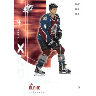 Řadové karty - Blake Rob - 2002-03 SPx No.20