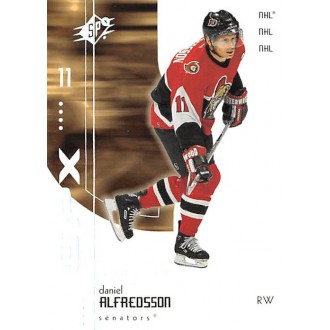 Řadové karty - Alfredsson Daniel - 2002-03 SPx No.54