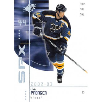Řadové karty - Pronger Chris - 2002-03 SPx No.65