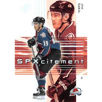 Řadové karty - Sakic Joe - 2002-03 SPx No.83