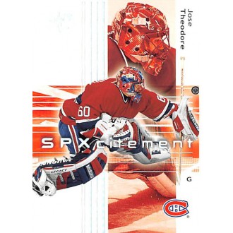 Řadové karty - Theodore Jose - 2002-03 SPx No.92
