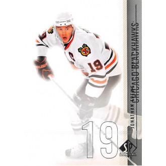 Řadové karty - Toews Jonathan - 2010-11 SP Authentic No.37