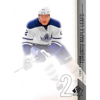 Řadové karty - Schenn Luke - 2010-11 SP Authentic No.85