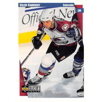 Řadové karty - Kamensky Valeri - 1997-98 Collectors Choice No.58